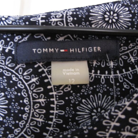TOMMY HILFIGER Navy Blue Shift Dress NWOT - Picture 6 of 13